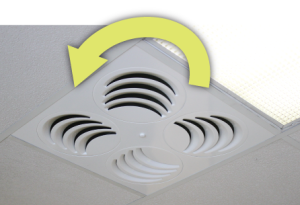 REV Adjustable Ceiling DIffuser